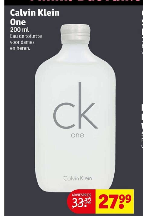 calvin klein one 200 ml kruidvat